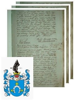 Przykładowe zdjęcie wywodu rodowitości szlacheckiej z 1802 roku, stron 3.jpg