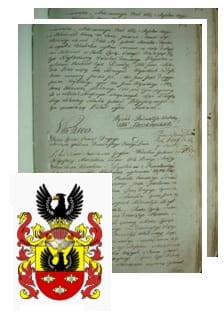 Przykładowe zdjęcie wywodu rodowitości szlacheckiej z 1802 roku, stron 2.jpg