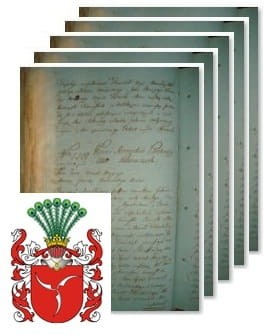 Przykładowe zdjęcie wywodu rodowitości szlacheckiej z 1802 roku, stron 5.jpg