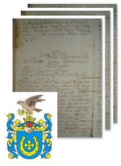 Przykładowe zdjęcie wywodu rodowitości szlacheckiej z 1802 roku, stron 3.jpg