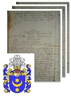 Przykładowe zdjęcie wywodu rodowitości szlacheckiej z 1802 roku, stron 3.jpg