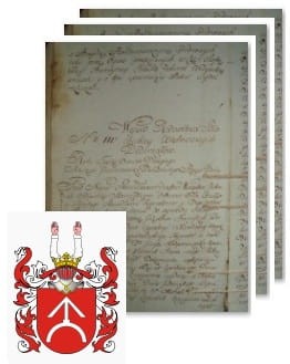 Przykładowe zdjęcie wywodu rodowitości szlacheckiej z 1802 roku, stron 3.jpg
