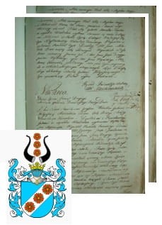 Przykładowe zdjęcie wywodu rodowitości szlacheckiej z 1802 roku, stron 2.jpg