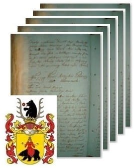 Przykładowe zdjęcie wywodu rodowitości szlacheckiej z 1802 roku, stron 5.jpg