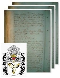 Sadłowski herbu Trąby