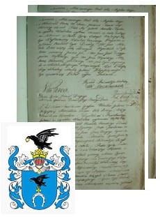 Przykładowe zdjęcie wywodu rodowitości szlacheckiej z 1802 roku, stron 2.jpg