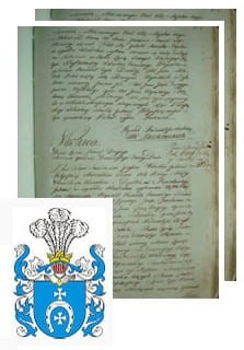 Przykładowe zdjęcie wywodu rodowitości szlacheckiej z 1802 roku, stron 2.jpg