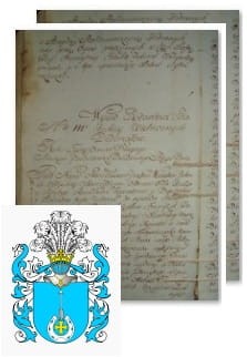 Przykładowe zdjęcie wywodu rodowitości szlacheckiej z 1802 roku, stron 2.jpg