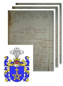 Przykładowe zdjęcie wywodu rodowitości szlacheckiej z 1802 roku, stron 3.jpg