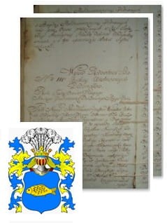 Przykładowe zdjęcie wywodu rodowitości szlacheckiej z 1802 roku, stron 2.jpg
