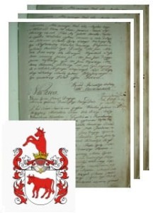Gutowski herbu Ciołek 