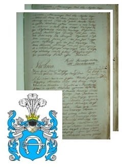 Przykładowe zdjęcie wywodu rodowitości szlacheckiej z 1802 roku, stron 2.jpg