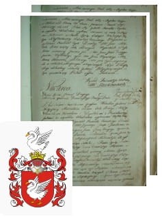 Przykładowe zdjęcie wywodu rodowitości szlacheckiej z 1802 roku, stron 2.jpg