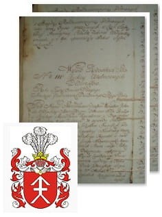 Przykładowe zdjęcie wywodu rodowitości szlacheckiej z 1802 roku, stron 2.jpg