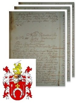 Przykładowe zdjęcie wywodu rodowitości szlacheckiej z 1802 roku, stron 3.jpg