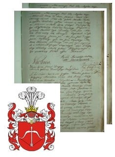 Przykładowe zdjęcie wywodu rodowitości szlacheckiej z 1802 roku, stron 2.jpg
