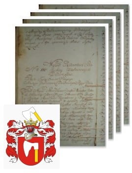 Przykładowe zdjęcie wywodu rodowitości szlacheckiej z 1802 roku, stron 4.jpg