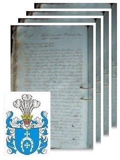 Przykładowe zdjęcie wywodu rodowitości szlacheckiej z 1804 roku, stron 4.jpg