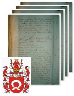Przykładowe zdjęcie wywodu rodowitości szlacheckiej z 1802 roku, stron 4.jpg