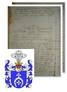 Przykładowe zdjęcie wywodu rodowitości szlacheckiej z 1802 roku, stron 2.jpg