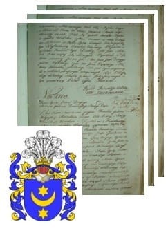 Przykładowe zdjęcie wywodu rodowitości szlacheckiej z 1802 roku, stron 3.jpg