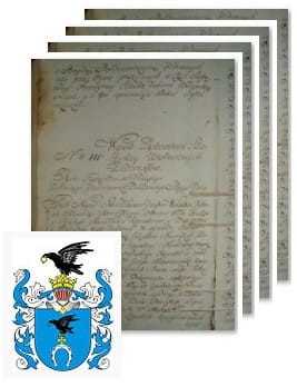 Przykładowe zdjęcie wywodu rodowitości szlacheckiej z 1802 roku, stron 4.jpg