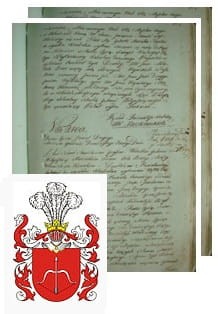 Przykładowe zdjęcie wywodu rodowitości szlacheckiej z 1802 roku, stron 2.jpg
