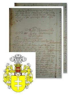 Przykładowe zdjęcie wywodu rodowitości szlacheckiej z 1802 roku, stron 2.jpg