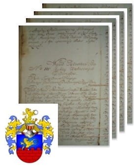 Przykładowe zdjęcie wywodu rodowitości szlacheckiej z 1802 roku, stron 4.jpg