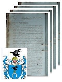 Przykładowe zdjęcie wywodu rodowitości szlacheckiej z 1806 roku, stron 4.jpg