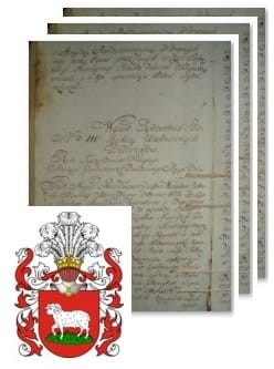 Przykładowe zdjęcie wywodu rodowitości szlacheckiej z 1802 roku, stron 3.jpg