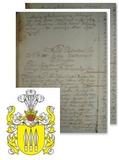 Przykładowe zdjęcie wywodu rodowitości szlacheckiej z 1802 roku, stron 2.jpg