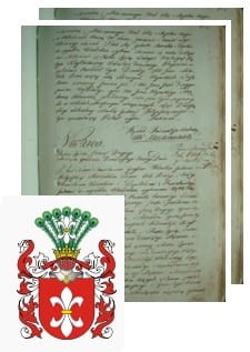 Przykładowe zdjęcie wywodu rodowitości szlacheckiej z 1802 roku, stron 2.jpg