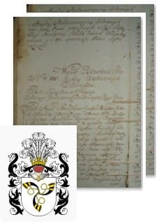 Przykładowe zdjęcie wywodu rodowitości szlacheckiej z 1802 roku, stron 2.jpg