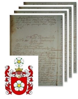 Przykładowe zdjęcie wywodu rodowitości szlacheckiej z 1802 roku, stron 4.jpg