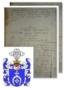 Przykładowe zdjęcie wywodu rodowitości szlacheckiej z 1802 roku, stron 2.jpg
