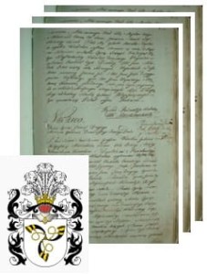Wołkowski herbu Trąby