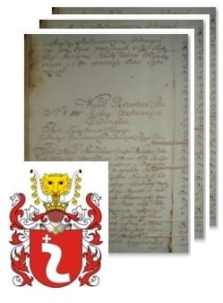 Przykładowe zdjęcie wywodu rodowitości szlacheckiej z 1802 roku, stron 3.jpg