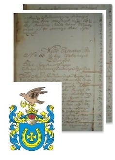 Przykładowe zdjęcie wywodu rodowitości szlacheckiej z 1802 roku, stron 2.jpg