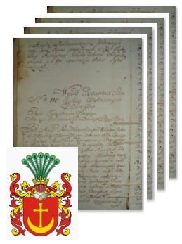 Przykładowe zdjęcie wywodu rodowitości szlacheckiej z 1802 roku, stron 4.jpg