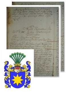 Przykładowe zdjęcie wywodu rodowitości szlacheckiej z 1802 roku, stron 2.jpg