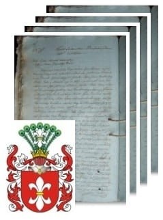 Przykładowe zdjęcie wywodu rodowitości szlacheckiej z 1811 roku, stron 4.jpg