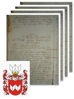 Przykładowe zdjęcie wywodu rodowitości szlacheckiej z 1802 roku, stron 4.jpg