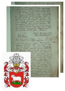 Przykładowe zdjęcie wywodu rodowitości szlacheckiej z 1802 roku, stron 2.jpg