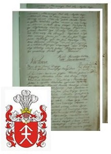 Targoński herbu Kościesza 