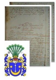 Przykładowe zdjęcie wywodu rodowitości szlacheckiej z 1802 roku, stron 2.jpg