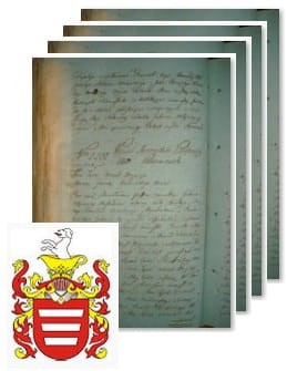 Przykładowe zdjęcie wywodu rodowitości szlacheckiej z 1802 roku, stron 4.jpg