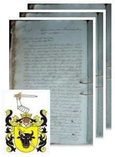 Przykładowe zdjęcie wywodu rodowitości szlacheckiej z 1805 roku, stron 3.jpg