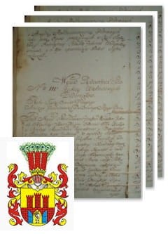 Przykładowe zdjęcie wywodu rodowitości szlacheckiej z 1802 roku, stron 3.jpg