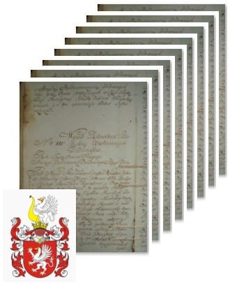 Przykładowe zdjęcie wywodu rodowitości szlacheckiej z 1802 roku, stron 8.jpg